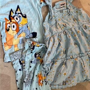 Bluey Pajama Set and Dress